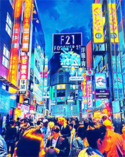 Laden Sie das Bild in den Galerie-Viewer, Diamond Painting – Tokyo Shibuya | Figured'Art
