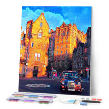 Laden Sie das Bild in den Galerie-Viewer, Diamond Painting – Edinburgh Straße
