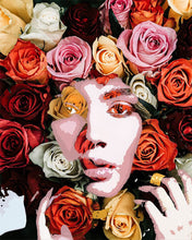 Laden Sie das Bild in den Galerie-Viewer, Diamond Painting – Rosengesicht | Figured'Art