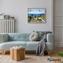 Laden Sie das Bild in den Galerie-Viewer, Diamond Painting – Die Terrasse am Sainte Adresse – Monet