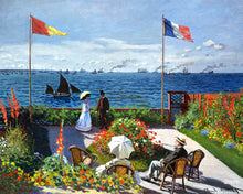 Laden Sie das Bild in den Galerie-Viewer, Diamond Painting – Die Terrasse am Sainte Adresse – Monet | Figured'Art