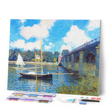 Laden Sie das Bild in den Galerie-Viewer, Diamond Painting – Die Brücke von Argenteuil – Monet