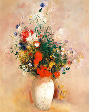 Laden Sie das Bild in den Galerie-Viewer, Diamond Painting – Vase mit Blumen – Odilon Redon – 40 x 50 cm auf Keilrahmen gespannt | Figured'Art