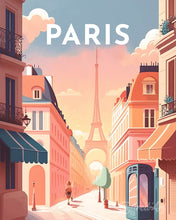 Laden Sie das Bild in den Galerie-Viewer, Diamond Painting – Reiseplakat Paris I