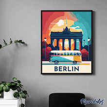 Laden Sie das Bild in den Galerie-Viewer, Diamond Painting – Reiseplakat Berlin