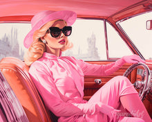 Laden Sie das Bild in den Galerie-Viewer, Diamond Painting - Rosa Spritztour der Diva