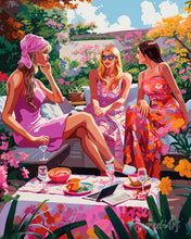 Laden Sie das Bild in den Galerie-Viewer, Diamond Painting - Gartentratsch Mädchen
