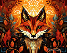 Laden Sie das Bild in den Galerie-Viewer, Diamond Painting – Fuchs Art Deco