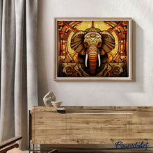 Laden Sie das Bild in den Galerie-Viewer, Diamond Painting – Elefant Art Deco