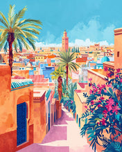 Laden Sie das Bild in den Galerie-Viewer, Diamond Painting - Marrakesch Marokko