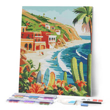 Laden Sie das Bild in den Galerie-Viewer, Diamond Painting - Küsten-Surfen