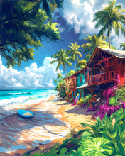 Laden Sie das Bild in den Galerie-Viewer, Diamond Painting - Surf-Dorf