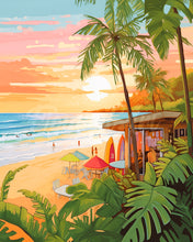 Laden Sie das Bild in den Galerie-Viewer, Diamond Painting - Surfclub