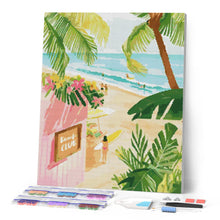 Laden Sie das Bild in den Galerie-Viewer, Diamond Painting - Strandclub