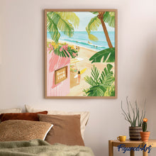 Laden Sie das Bild in den Galerie-Viewer, Diamond Painting - Strandclub