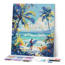 Laden Sie das Bild in den Galerie-Viewer, Diamond Painting - Sonniger Strandtag
