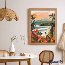 Laden Sie das Bild in den Galerie-Viewer, Diamond Painting - Tropischer Strand