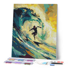 Laden Sie das Bild in den Galerie-Viewer, Diamond Painting - Professioneller Surfer