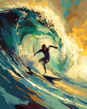 Laden Sie das Bild in den Galerie-Viewer, Diamond Painting - Professioneller Surfer
