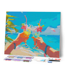 Laden Sie das Bild in den Galerie-Viewer, Diamond Painting - Strand-Toast
