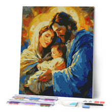 Laden Sie das Bild in den Galerie-Viewer, Diamond Painting - Heilige Familie