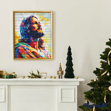 Laden Sie das Bild in den Galerie-Viewer, Diamond Painting - Strahlende Herrlichkeit Jesu – 40 x 50 cm auf Keilrahmen gespannt