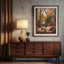 Laden Sie das Bild in den Galerie-Viewer, Diamond Painting - Gemütliches Herbstlesen