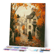 Laden Sie das Bild in den Galerie-Viewer, Diamond Painting - Herbstspaziergang in der Altstadt