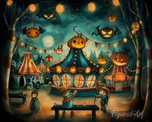 Laden Sie das Bild in den Galerie-Viewer, Diamond Painting - Halloween-Karneval