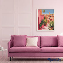 Laden Sie das Bild in den Galerie-Viewer, Diamond Painting - Blick auf die marokkanische Stadt