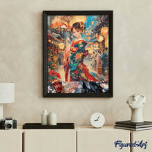 Laden Sie das Bild in den Galerie-Viewer, Diamond Painting - Kimono-Mädchen beim Laternenfest
