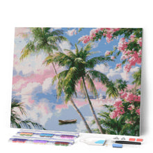 Laden Sie das Bild in den Galerie-Viewer, Diamond Painting - Tropische Traumlagune