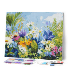 Laden Sie das Bild in den Galerie-Viewer, Diamond Painting - Bunte Blumenwiese