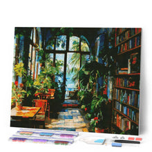 Laden Sie das Bild in den Galerie-Viewer, Diamond Painting - Gewächshausbibliothek