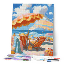 Laden Sie das Bild in den Galerie-Viewer, Diamond Painting - Pastellstrand