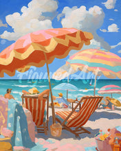 Laden Sie das Bild in den Galerie-Viewer, Diamond Painting - Pastellstrand