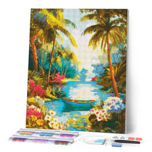 Laden Sie das Bild in den Galerie-Viewer, Diamond Painting - Paradiesfluss