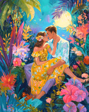 Laden Sie das Bild in den Galerie-Viewer, Diamond Painting - Tropische Romantik