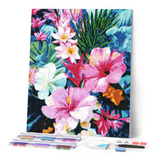 Laden Sie das Bild in den Galerie-Viewer, Diamond Painting - Hibiskusgarten
