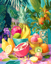 Laden Sie das Bild in den Galerie-Viewer, Diamond Painting - Tropischer Obsttisch