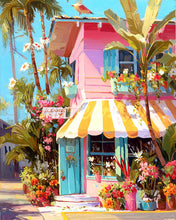 Laden Sie das Bild in den Galerie-Viewer, Diamond Painting - Tropischer Florist