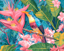 Laden Sie das Bild in den Galerie-Viewer, Diamond Painting - Tropischer Dschungelvogel
