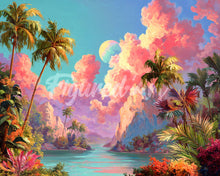 Laden Sie das Bild in den Galerie-Viewer, Diamond Painting - Tropische Traumbucht