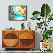 Laden Sie das Bild in den Galerie-Viewer, Diamond Painting - Die Blütenbucht