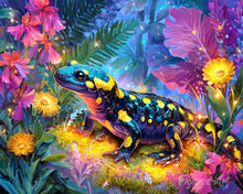 Laden Sie das Bild in den Galerie-Viewer, Diamond Painting - Gepunkteter Salamander