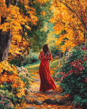 Laden Sie das Bild in den Galerie-Viewer, Diamond Painting - Dame in Rot