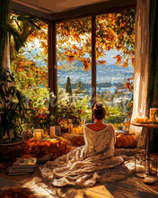 Laden Sie das Bild in den Galerie-Viewer, Diamond Painting - Gemütlicher Herbstmorgen