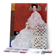 Laden Sie das Bild in den Galerie-Viewer, Diamond Painting - Porträt von Fritza Riedler - Klimt