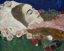 Laden Sie das Bild in den Galerie-Viewer, Diamond Painting - Ria Munk auf dem Sterbebett - Klimt