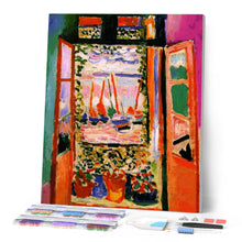 Laden Sie das Bild in den Galerie-Viewer, Diamond Painting - Das offene Fenster - Matisse